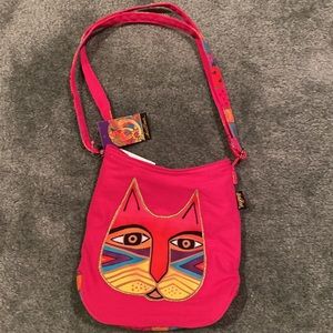 Laurel Burch Cat Face Shoulder Bag